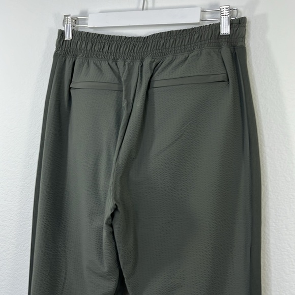 Athleta Texture Brooklyn Jogger Pant Mountain Olive size 8 - Picture 8 of 11
